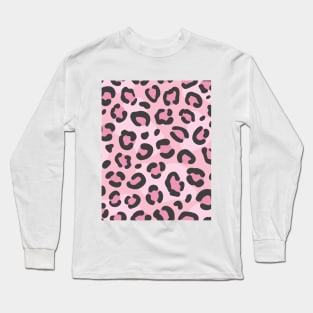 Pink Leopard Long Sleeve T-Shirt